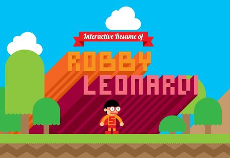 Detalle inicio del CV de Robby Leonardi