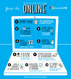 Decálogo de seguridad online - Somos Unicef México